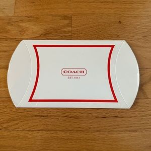 Coach Pillow Gift Box